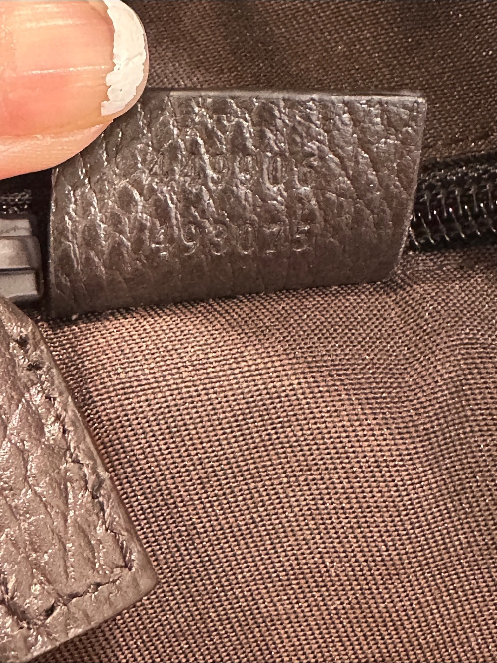 Gucci Monogram Travel Backpack Dark Brown - Picture 12 of 12